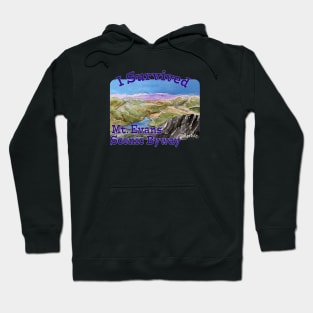 I Survived Mt. Evans Scenic Byway, Colorado Hoodie